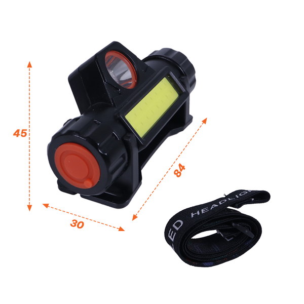 Đèn LED đội đầu Nanoco chóa đèn to/ nhỏ (công suất 3,5W, điều chỉnh độ sáng,pin Lithium 1200mAh, hoạt động 4h)