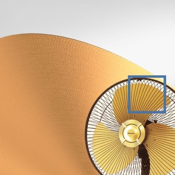 Quạt đứng Panasonic model F-407WGO (màu vàng kim - 3 chế độ gió  -  53.5W) - KHÔNG GỒM PHÍ LẮP