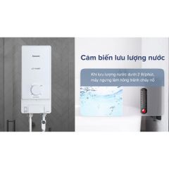 Máy nước nóng trực tiếp Panasonic model DH-4MP1VW/ DH-4MS1VW  ( 4500W, màu trắng) - KHÔNG GỒM CP LẮP