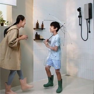 Máy nước nóng Panasonic model DH-4US1VW/ DH-4US1VS màu trắng, bạc công suất 4500W - KO GỒM PHÍ LẮP