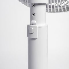 Quạt đứng động cơ BLDC có remote 14inch, 7 cánh, màu hồng/trắng Nanoco model NEF1499