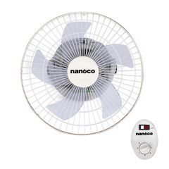 Quạt đảo cơ 5 cánh Nanoco model NOF1609 màu trắng (3 cấp độ gió, công suất 47w)