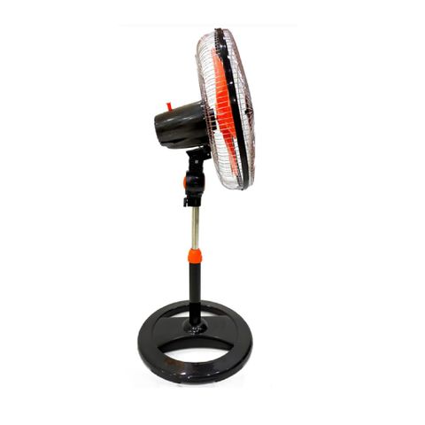 Quạt lửng thân sắt Nanoco 7 cánh NLF1622, 47W, màu đen cam
