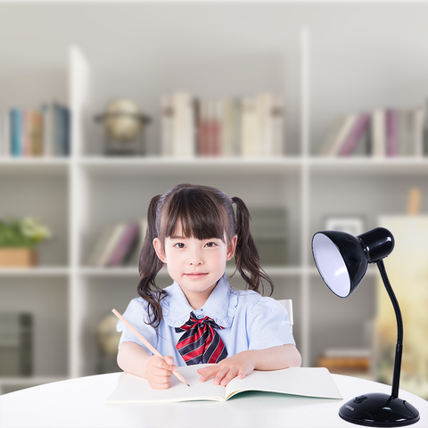 Đèn bàn E27 Nanoco model NDKC02 (không bóng) + tặng kèm 1 bóng Led bulb đui E27- 5W