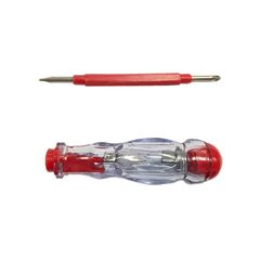 Bút thử điện Nanoco màu đỏ model NEP1502 loại 2 đầu vít tiện lợi