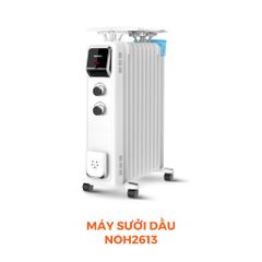 Máy sưởi dầu nút vặn Nanoco model NOH2613 ( Công suất 2600W, 3 mức độ nhiệt)