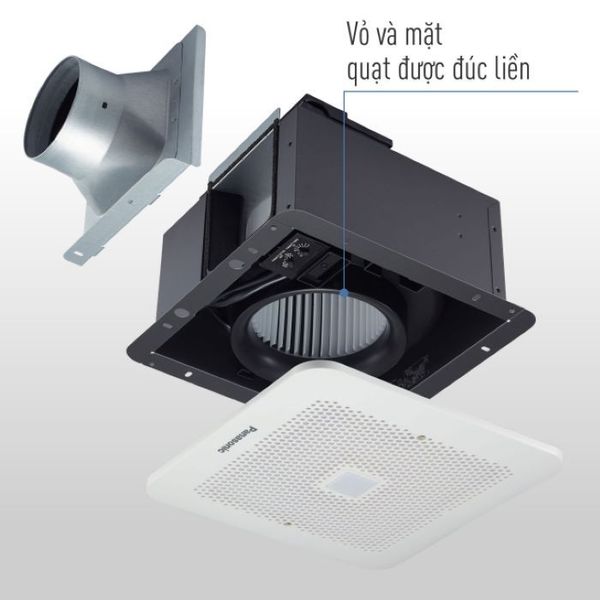 Quạt hút Panasonic dùng cho dòng âm trần dùng với ống dẫn model FV-24CH9 (16.5W) - KHÔNG GỒM CP LẮP