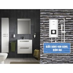 Máy nước nóng Panasonic DH-4NP1VW dòng cao cấp  (4500W, có bơm trợ lực) - KHÔNG GỒM CHI PHÍ LẮP ĐẶT