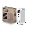 Máy sưởi dầu nút vặn Nanoco model NOH2613 ( Công suất 2600W, 3 mức độ nhiệt)