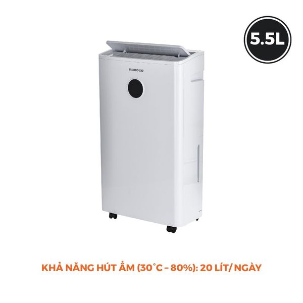 Máy hút ẩm Nanoco model NDH102/ NDH163/ NDH205/ NDH256
