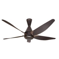 Quạt trần Panasonic model F-60GDS-B (màu nâu, động cơ DC -  40W) - KO GỒM CP LẮP