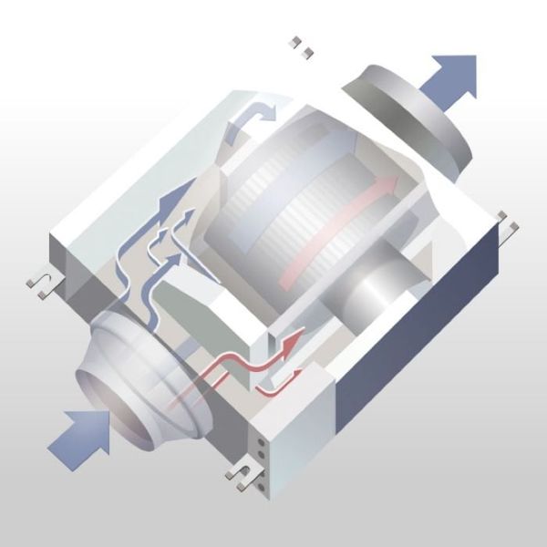 Quạt hút Panasonic dòng Cabinet model FV-28NX3  (Công suất: 600W) - KHÔNG GỒM PHÍ LẮP ĐẶT