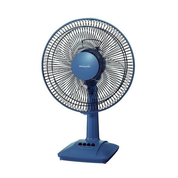 Quạt bàn Panasonic model F-400C (màu xanh, màu trắng ngà  - 3 chế độ gió  - công suất 48W)