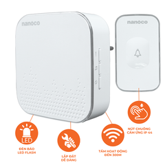 Chuông điện không dây Nanoco model ND1561/ ND1571