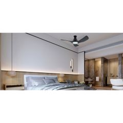 Quạt trần Panasonic model F-48DGL (màu đen - 10 chế độ gió  - công suất 50W) - KHÔNG GỒM PHÍ LẮP ĐẶT