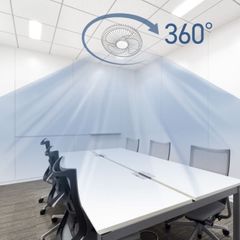 Quạt đảo Panasonic model F-409Q ( màu xanh, màu vàng  - 5 chế độ gió  - 45W) - KHÔNG GỒM PHÍ LẮP