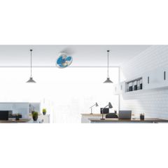 Quạt đảo Panasonic model F-409Q ( màu xanh, màu vàng  - 5 chế độ gió  - 45W) - KHÔNG GỒM PHÍ LẮP