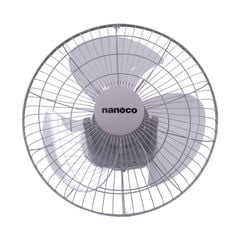 Quạt đảo có remote Nanoco model NOF1603G-RC màu xám (3 cấp độ gió, công suất 47w)