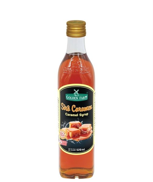 Siro CARAMEN Golden Farm 520ML (Chai Sứ)