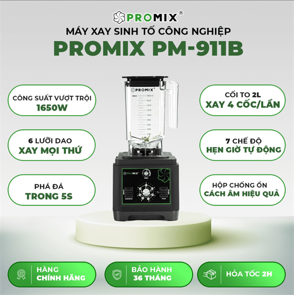 Máy Xay Sinh Tố Promix PM-911B