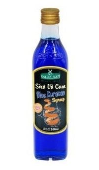 Siro Vỏ Cam Golden Farm 520ML (Chai Sứ)