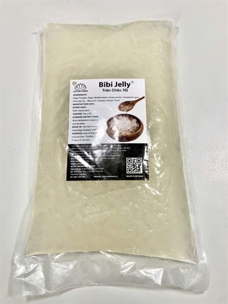 Trân Châu 3Q Bibi Jelly Trắng 2kg