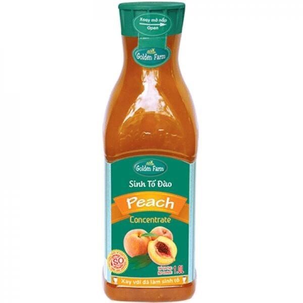 Sinh tố Đào Golden Farm 1L