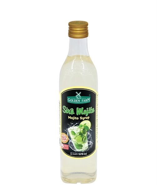 Siro MOJITO Golden Farm 520ML (Chai Sứ)