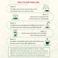 Cà Phê Phúc Sang - Gu II Mạnh Mẽ 200G