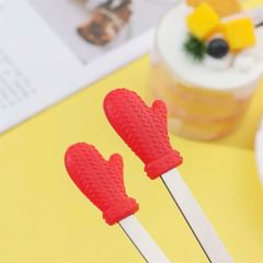 Kẹp gắp thức ăn silicon dễ thương (Ngẫu nhiên)