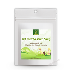Bột Matcha trà xanh Phúc Sang (Matcha Nhật chính hãng) 500g (Đã Bao Gồm VAT)