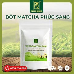 Bột matcha trà xanh Phúc Sang (Matcha Nhật) 100g