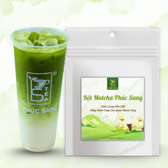 Bột Matcha trà xanh Phúc Sang (Matcha Nhật chính hãng) 500g (Đã Bao Gồm VAT)
