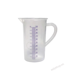 Ca đong nhựa 100ml (vạch tím)
