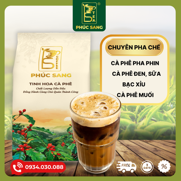 Cà Phê Phúc Sang - Gu I Đậm Đà (Pha Phin) 200G
