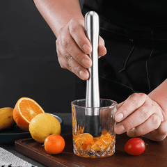 Chày Dầm Pha Chế Inox 21cm