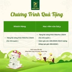 Bột matcha trà xanh Phúc Sang (Matcha Nhật) 100g (Đã Bao Gồm VAT)