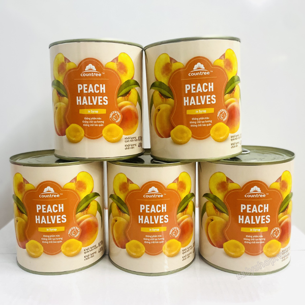 Đào Ngâm Countree 820g