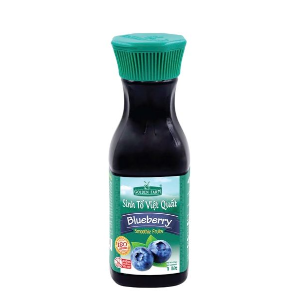 Sinh tố Việt Quất Golden Farm 1L