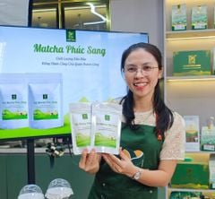 Bột Matcha trà xanh Phúc Sang (Matcha Nhật chính hãng) 500g (Đã Bao Gồm VAT)