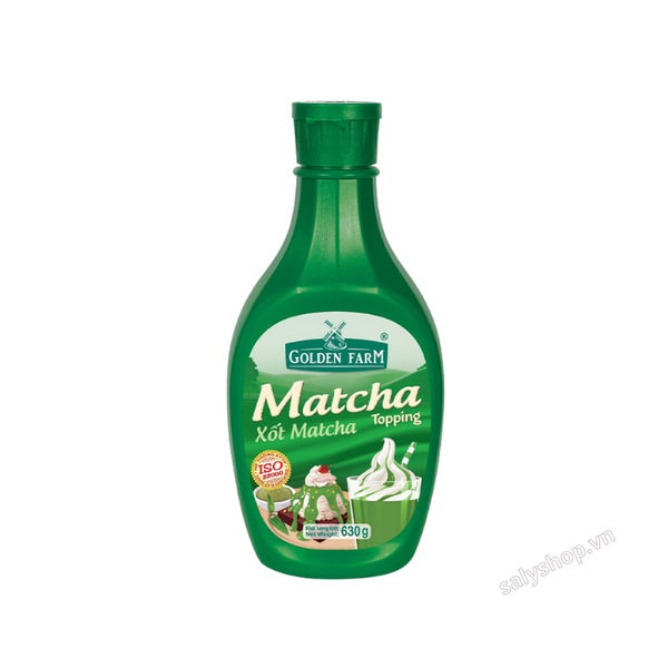 Xốt Topping MATCHA Golden Farm 630g
