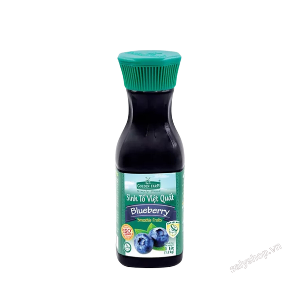Sinh tố Việt Quất Golden Farm 1L