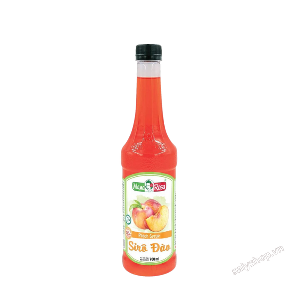Sirô Mama Rosa Đào 700ml