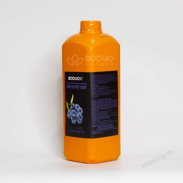 Syrup Việt Quất Boduo 2L