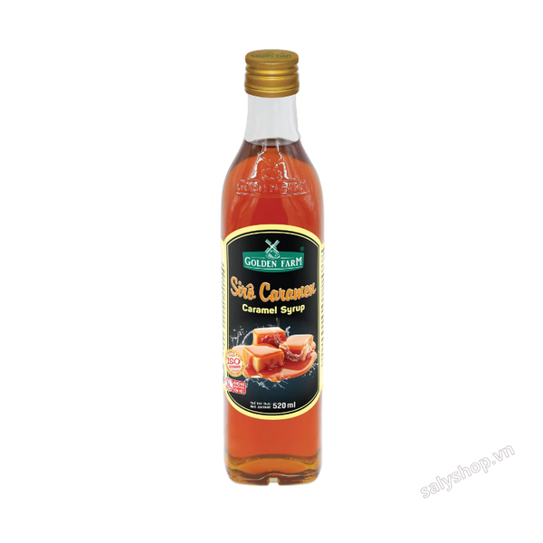 Siro CARAMEN Golden Farm 520ML (Chai Sứ)