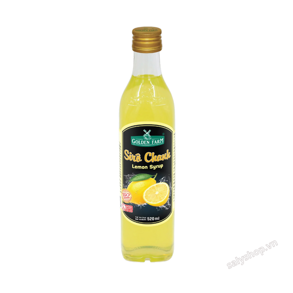 Siro Chanh Golden Farm 520ML (Chai Sứ)