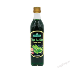 Siro Lá Dứa Golden Farm 520ML (Chai Sứ)