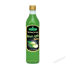 Siro Táo Xanh Golden Farm 520ML (Chai Sứ)