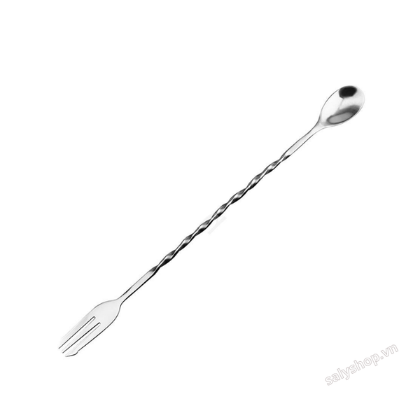 Thìa Bar 2 Đầu Ngắn 26cm