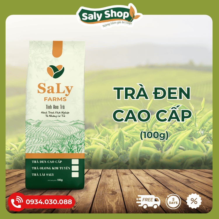 Trà Đen Cao Cấp Phúc Sang 100g (mẫu dùng thử)